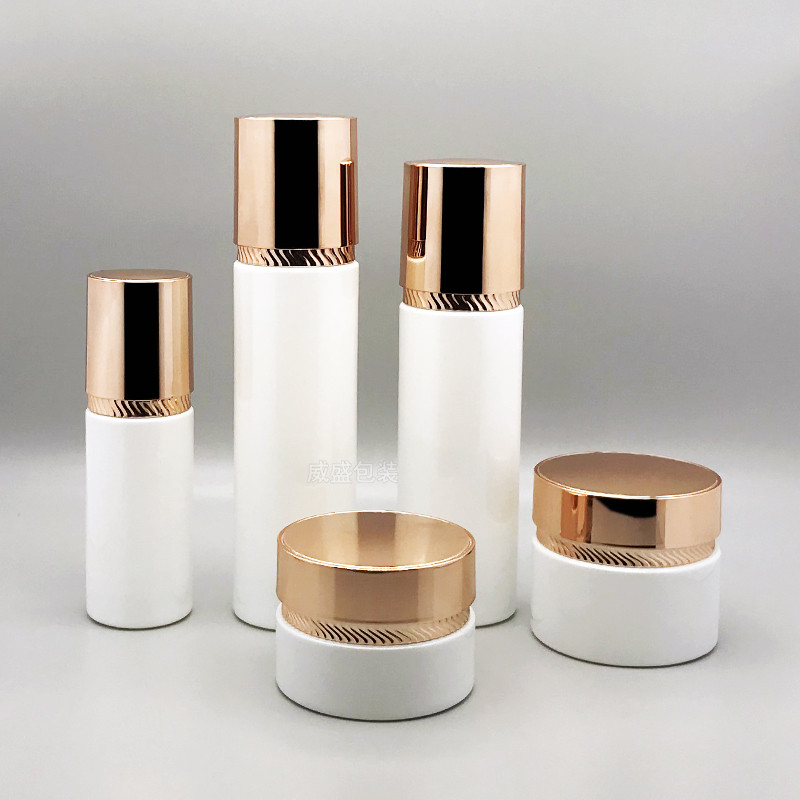 白色玻璃瓶定制 hth.com套装瓶子(图4)